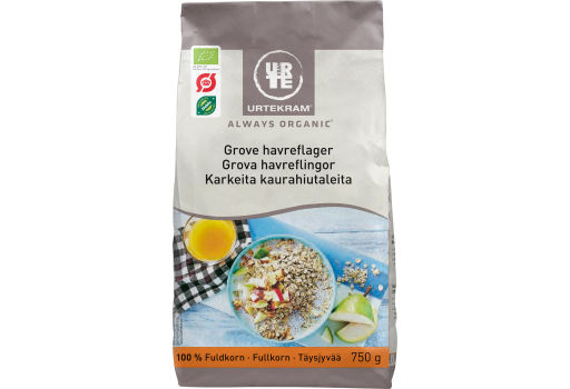 Urtekram Havreflager grove Ø 