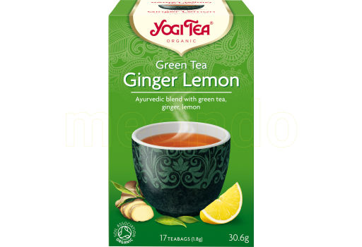 Yogi Tea Green Tea Ginger Lemon Te