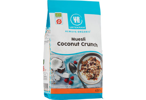 Urtekram Mysli coconut crunch Ø