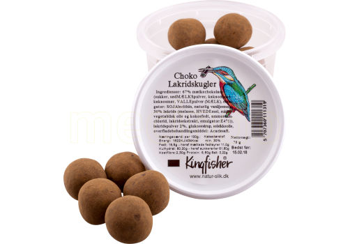 Kingfisher Choko Lakridskugler