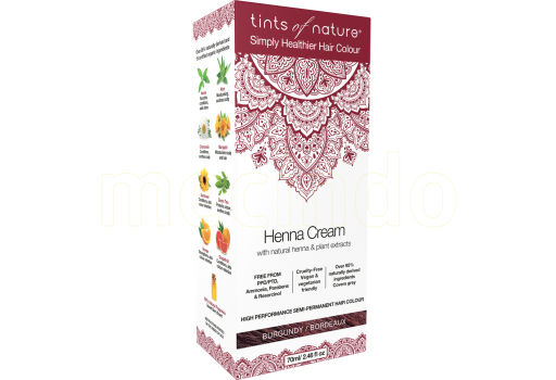 Tints of Nature Henna Hårfarge Krem Burgundy 