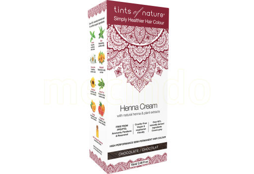 Tints of Nature Henna Hårfärg Creme Chocolate 