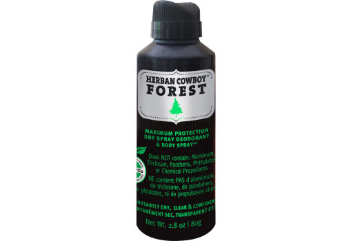 Herban Cowboy Deo Spray FOREST