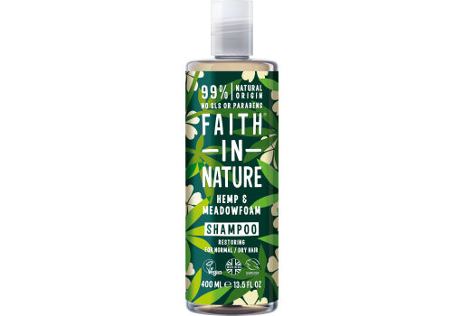 Faith in Nature Shampoo Hamp & Engrapgræs