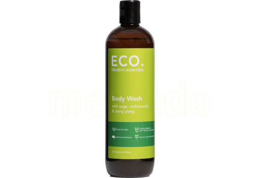 ECO Eco Body Wash Med Salvie,  Cedertræ & Ylang Ylang. Sulfatfri & Uden Palmeolie