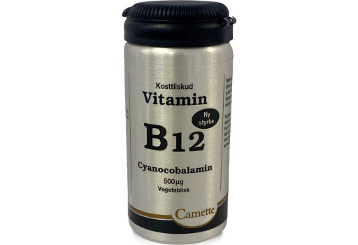 Camette B12 Vitamin 500 Mcg Cyanocobalamin