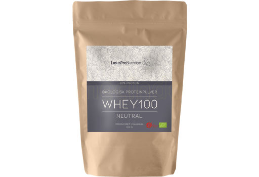 LinusPro Økologisk WHEY100 Proteinpulver - Neutral 