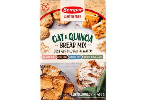 Semper Brødmix oat & quinoa 