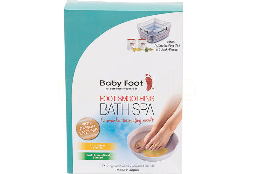 Baby Foot Fodbad Incl. Fodsalt 6 X 10 Gr. - Oppustelig