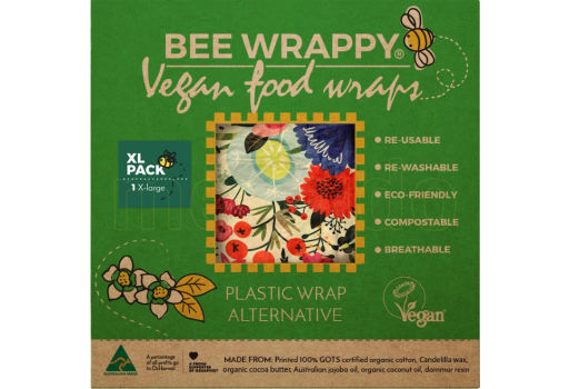 Bee Wrappy Vegan Food Wraps - Xl