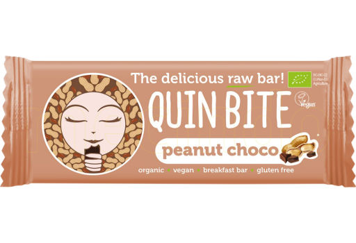 Quin Bite  Peanut Choco Økologisk