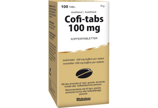 Vitabalans Cofi-tabs Koffein Tabletter