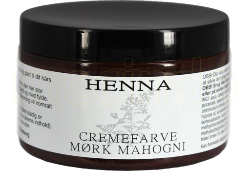 Henna Hårfarve Creme Mørk Mahogni