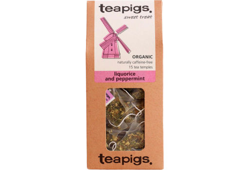 Teapigs Urtete Lakris & Peppermynte Øko