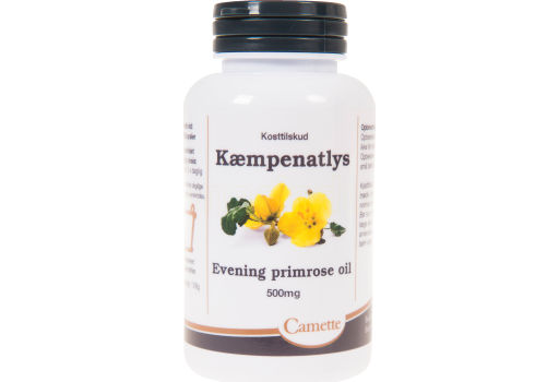 Camette Kæmpenatlysolie Evening Primrose oil