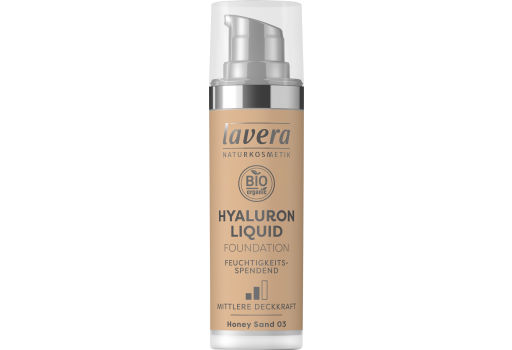 Lavera Foundation Honey Sand 03 Soft Liquid 