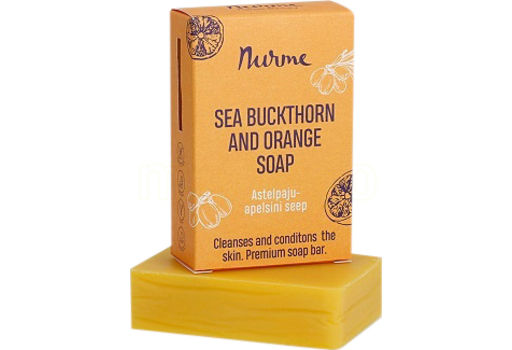 Nurme Purest Beauty Soap Bar Sea Buckthorn And Orange