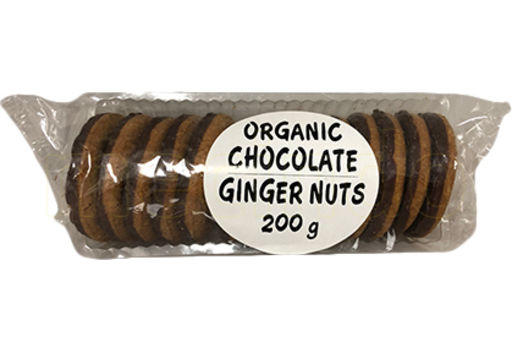 Walkers Småkager Organic Ginger Nuts Chocolate Ø