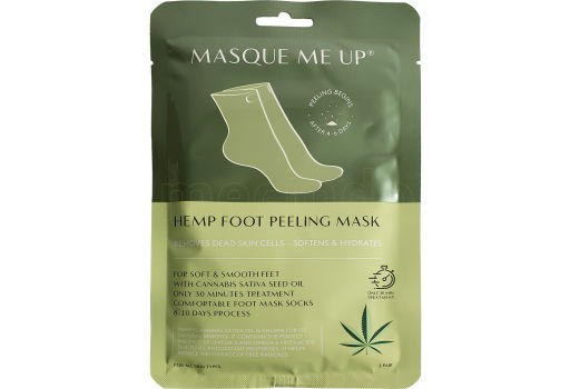 Masque Me Up Hemp Foot Peeling Mask