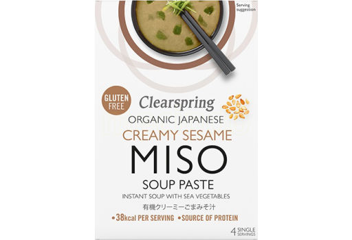 Clearspring Instant Miso Soup Cremet Sesam Ø