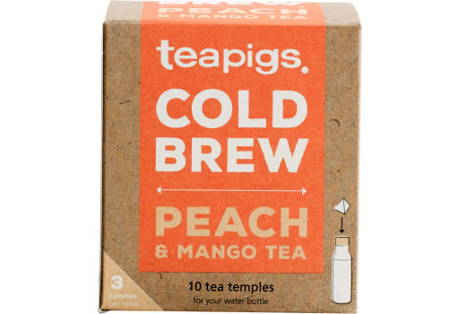 Teapigs Te Peach & Mango Kaldbrygget