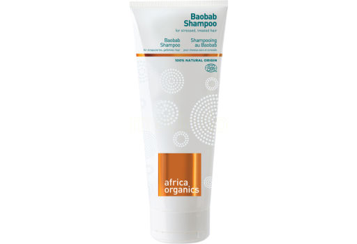 Africa Organics Shampoo Baobab Mot Stresset Hår