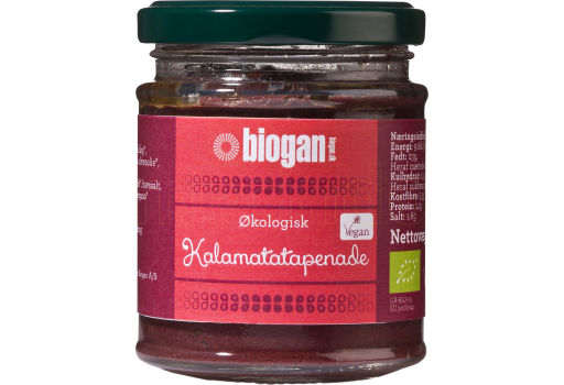 Biogan Økologisk Kalamata Tapenade