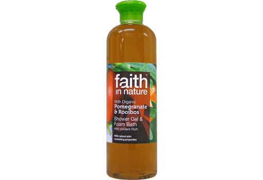 Faith in Nature Showergel granatæble & rooibos rooibos 