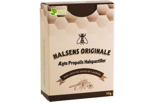 Propolis halspastil engelsk  lakrids 