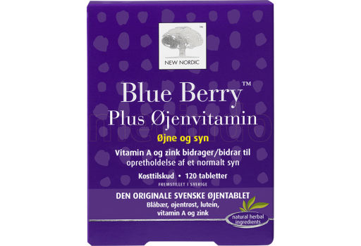 New Nordic Blue Berry Plus Øyevitamin