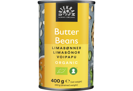 Urtekram Butter beans Ø 