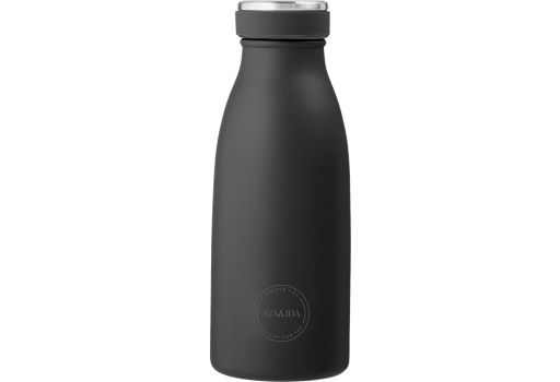 AYA&IDA Drinking Bottle 350 ml Matte Black