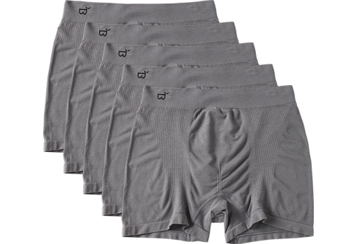 Boody Boxer Shorts Grå 5-pack