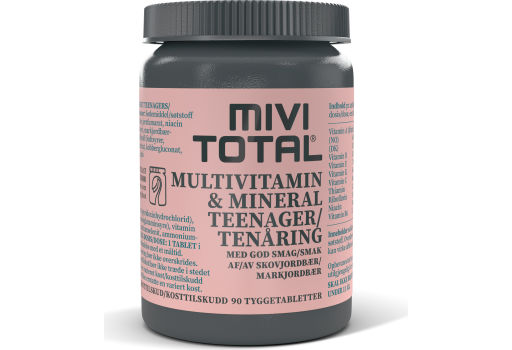 Mivi Total Multivitamin & Mineraler Teenager