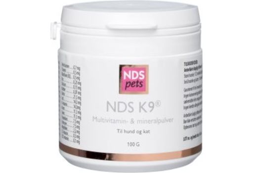 NDS K9 Multivitamin, mineral Hund og Kat