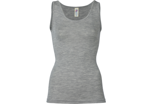 Top Merinould & Silke Light Grey fra Engel Natur