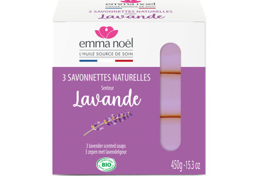 Emma Nöel Lavendel sæbe 3 x 150 gr.