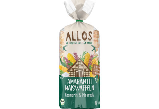 Allos Majsgaletter Rosmarin Havsalt Økologisk