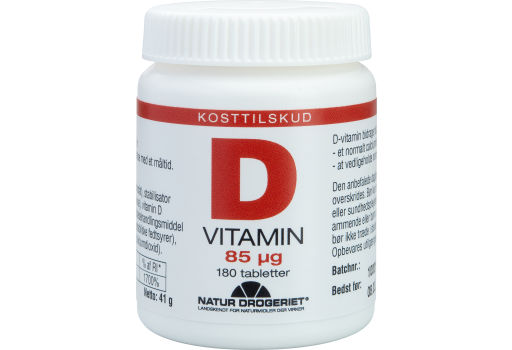 Natur-Drogeriet D3-vitamin 85 Mcg,