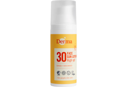 Derma Solcreme Ansigt Spf 30