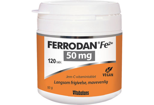Vitabalans Ferrodan Fe2 + 50 Mg