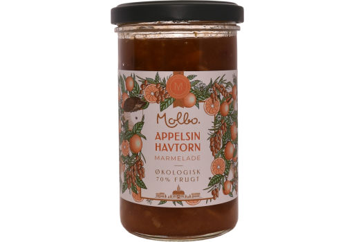 Rømer Appelsin & Havtorn Marmelade Molbo Økologisk