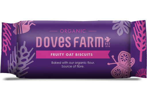 Doves Farm Organic Frugt & Havre Kiks Økologisk