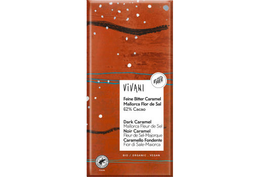 Vivani Mørk Karamel M. Mallorca Salt Økologisk