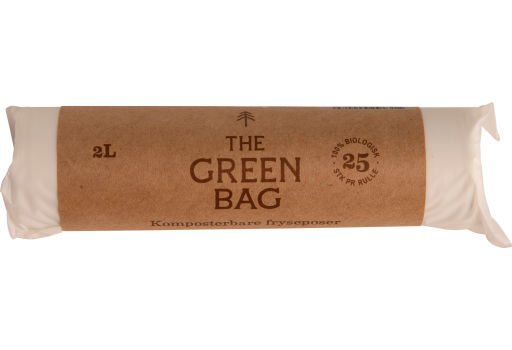 The Green Bag Komposterbare Fryseposer 2L