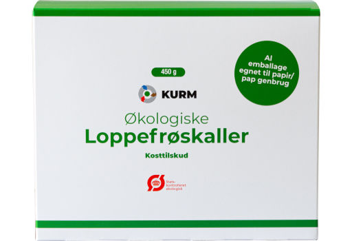 Loppefrøskaller Økologisk