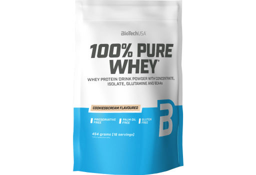 BioTechUSA 100% Pure Whey Protein Pulver Cookies & Cream