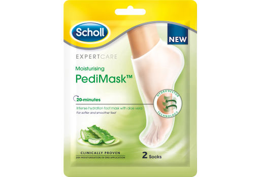 Scholl Moisturising PediMask Aloe Vera