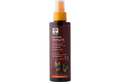 Bioselect Sun Care Tanning Oil Spf 15