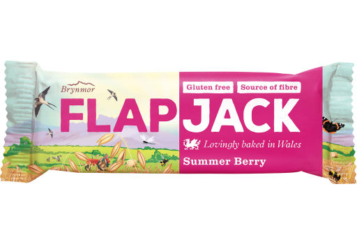9Brand Foods Flapjack Sommerbær